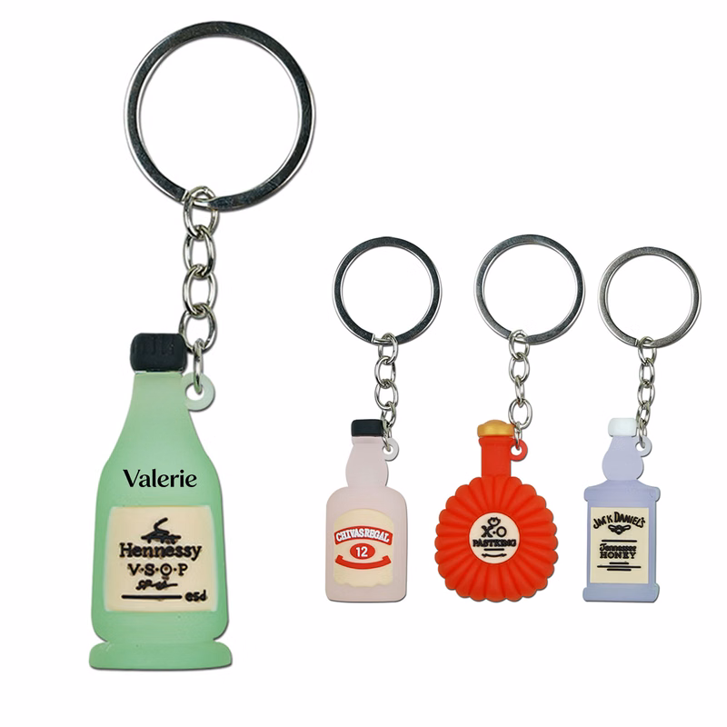 Drink Bottle Shape Keychain