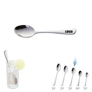 6.69 Inch Classic Coffee Dessert Spoon 1
