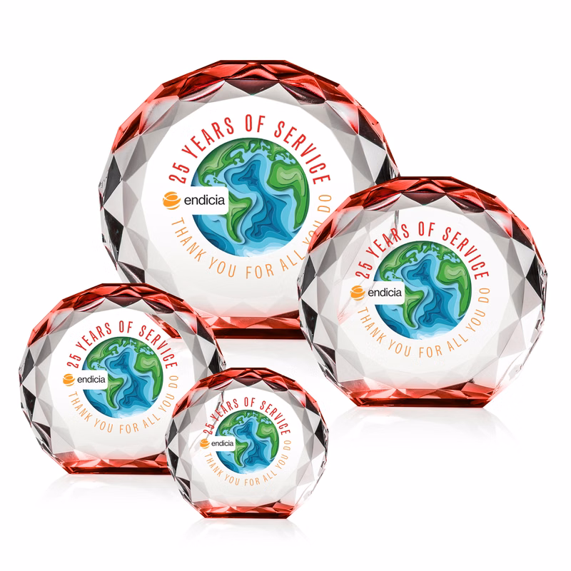 Seville VividPrint™ Award - Red