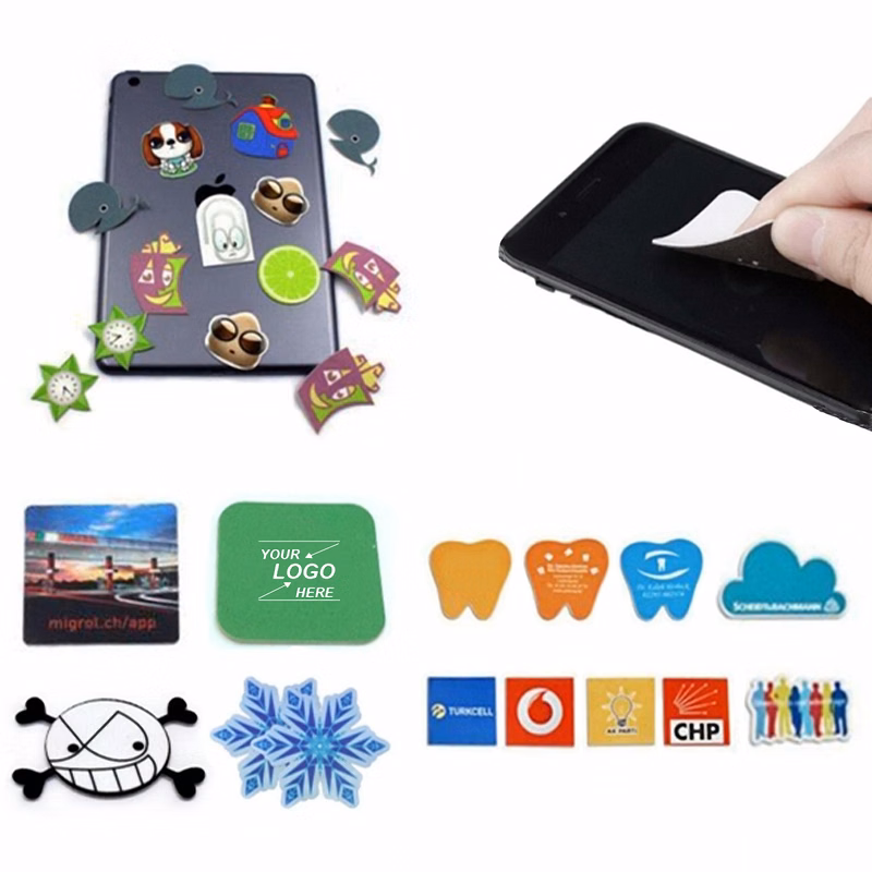 Reusable Microfiber Screen Cleaner Sticker