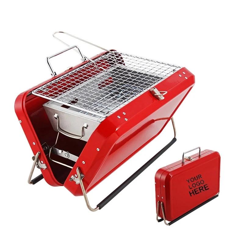Stainless Steel Portable Folding Charcoal Barbecue Grill 1