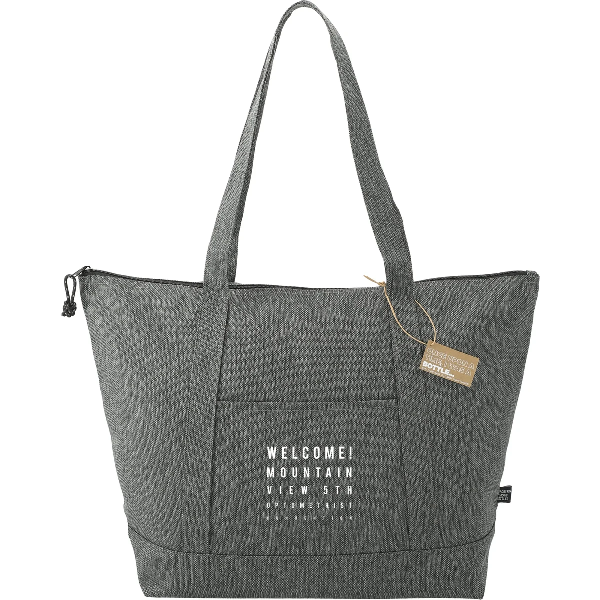 Vila Recycled Zippered Tote 1