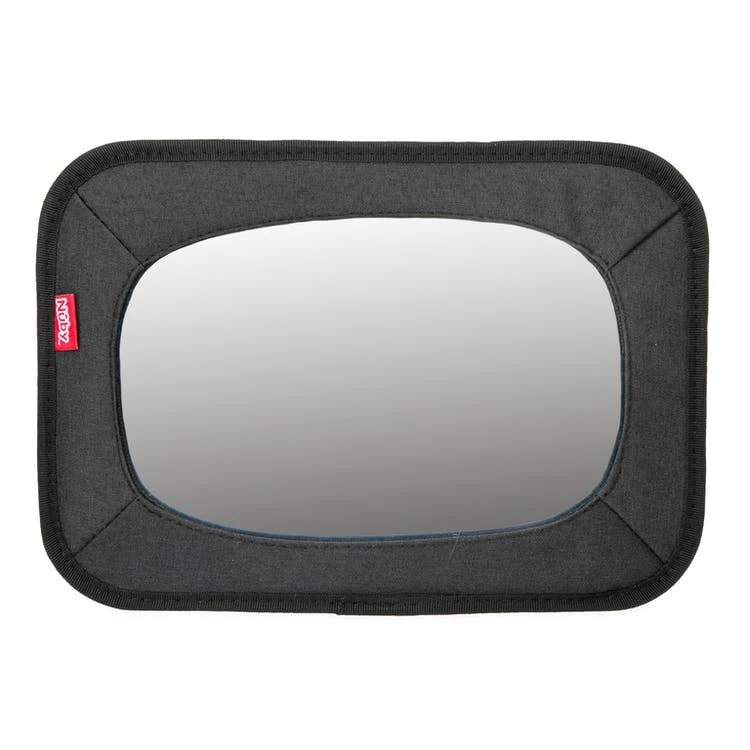 Rear Facing Backseat Baby Mirrors - Black Shatterproof 1