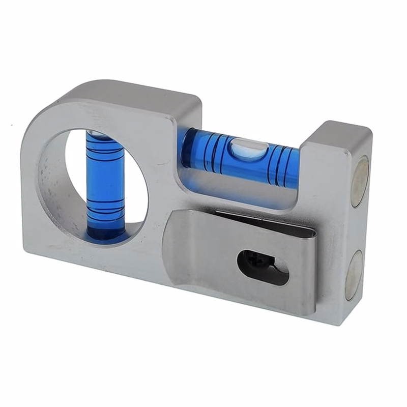 Mini Level Ruler with Belt Clip