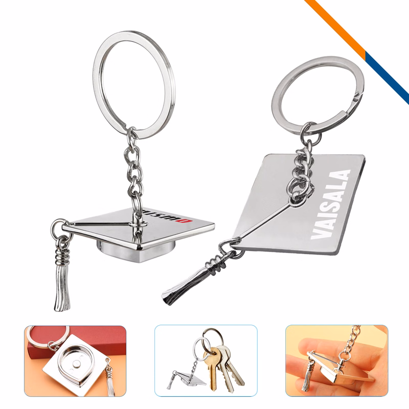 Capip Graduation Cap Keychain