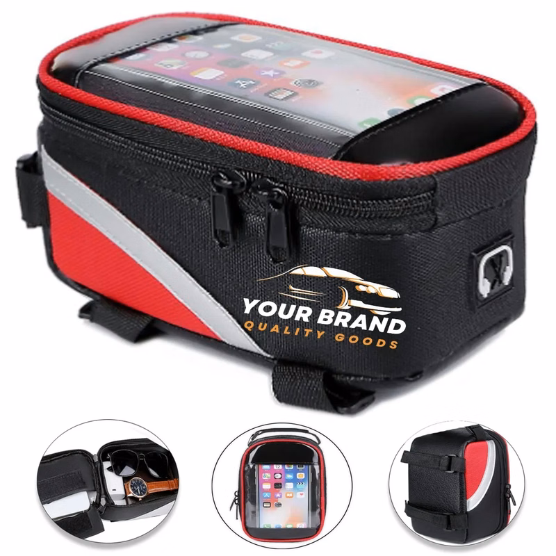 Waterproof Oxford Cloth Touch Screen Bicycle Handlebar Bag