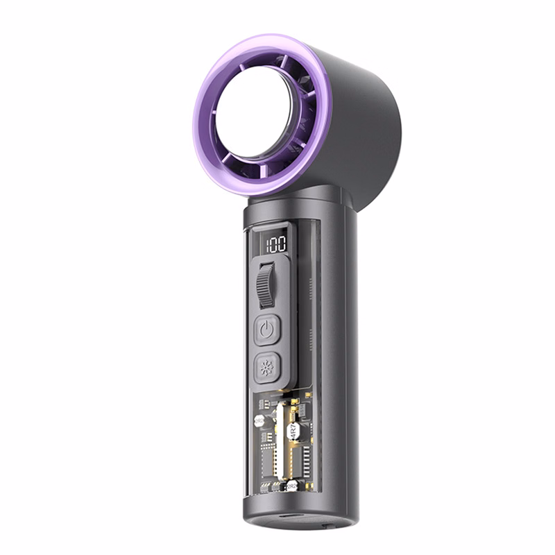 Mini Rechargeable Handheld High Speed Cooling Fan