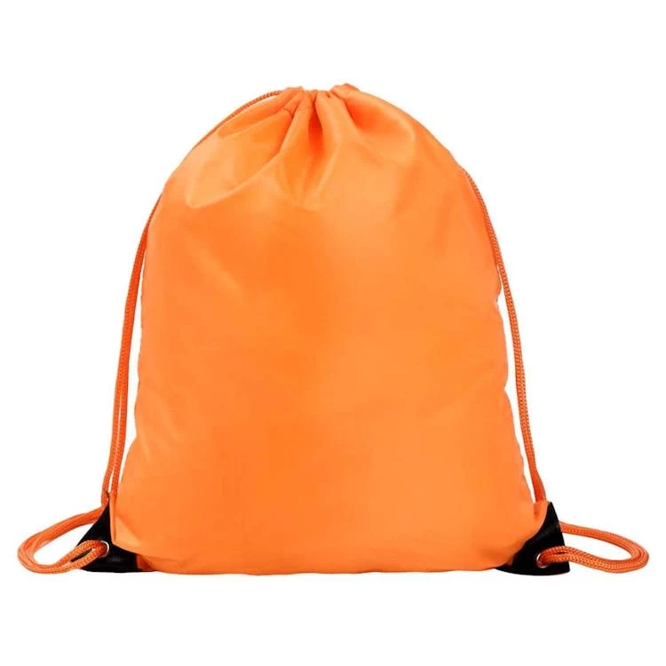 Orange Drawstring Bags - 17" 1