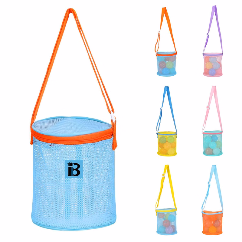 Kids Nylon Mesh Beach Toy Storage Bag