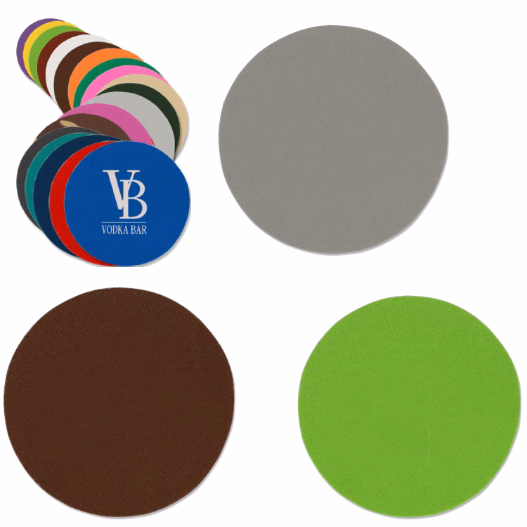 4" Round Foam Coaster