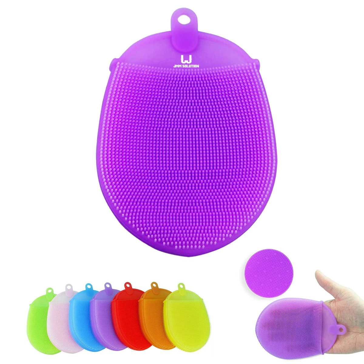 Multifunction Silicone Cleaning Brush Washing Tool Glove 1