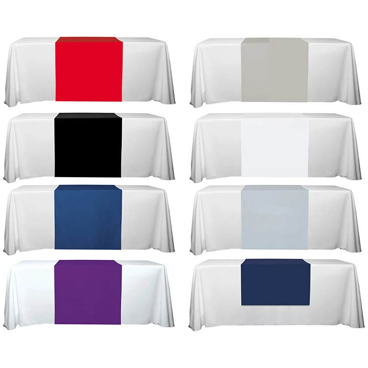 "Roger Six" 60" L Table Runners - (Blanks) / Accommodates 3 ft Table and Larger 1