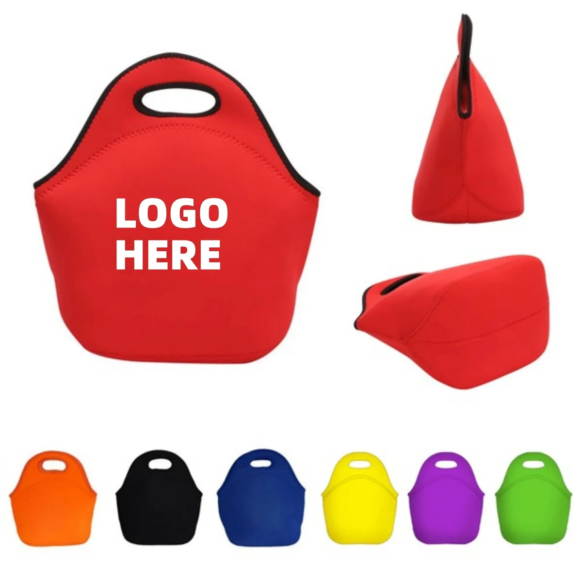 Light Lunch Bag With Zipper Closure 1