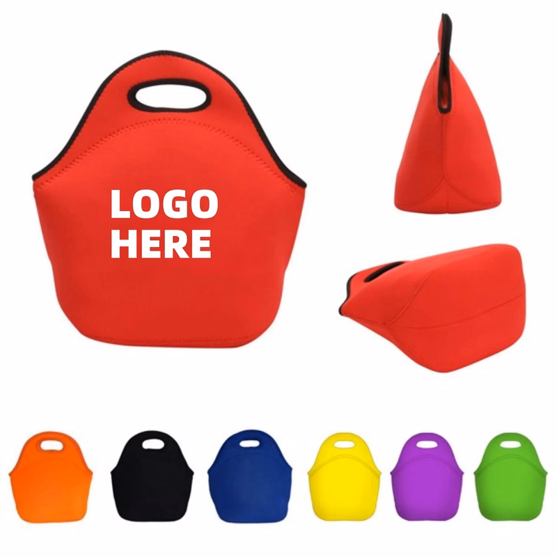 Light Lunch Bag With Zipper Closure