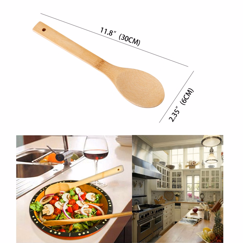 12 inch Bamboo Spoon