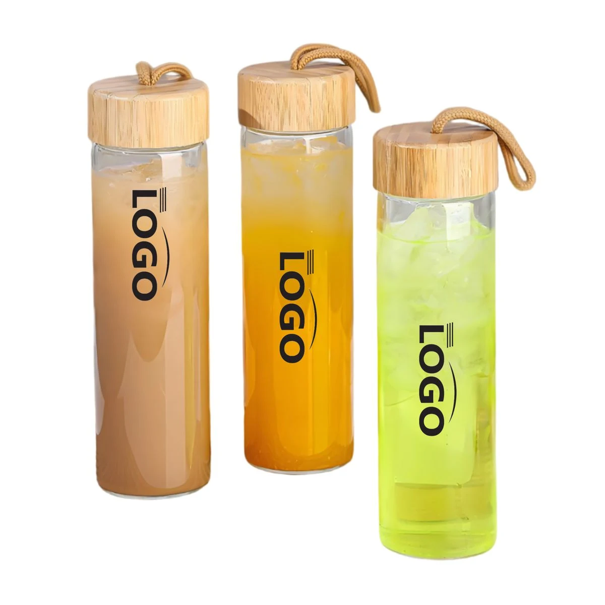 Premium 18 Ounce High-Borosilicate Eco Tumbler with Wooden Cap 1