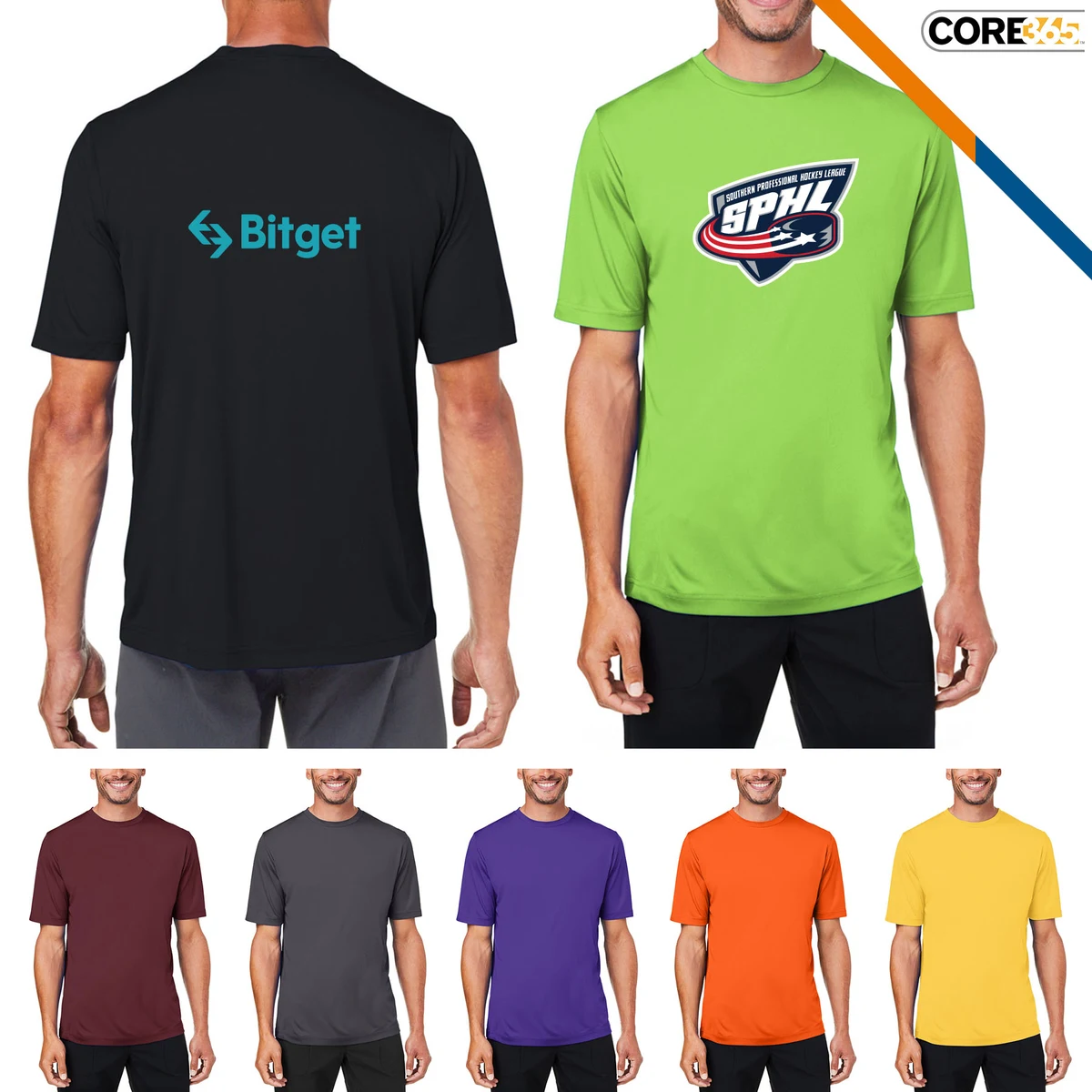 CORE365® 4 OZ. Unisex Capital Performance T-Shirt 1