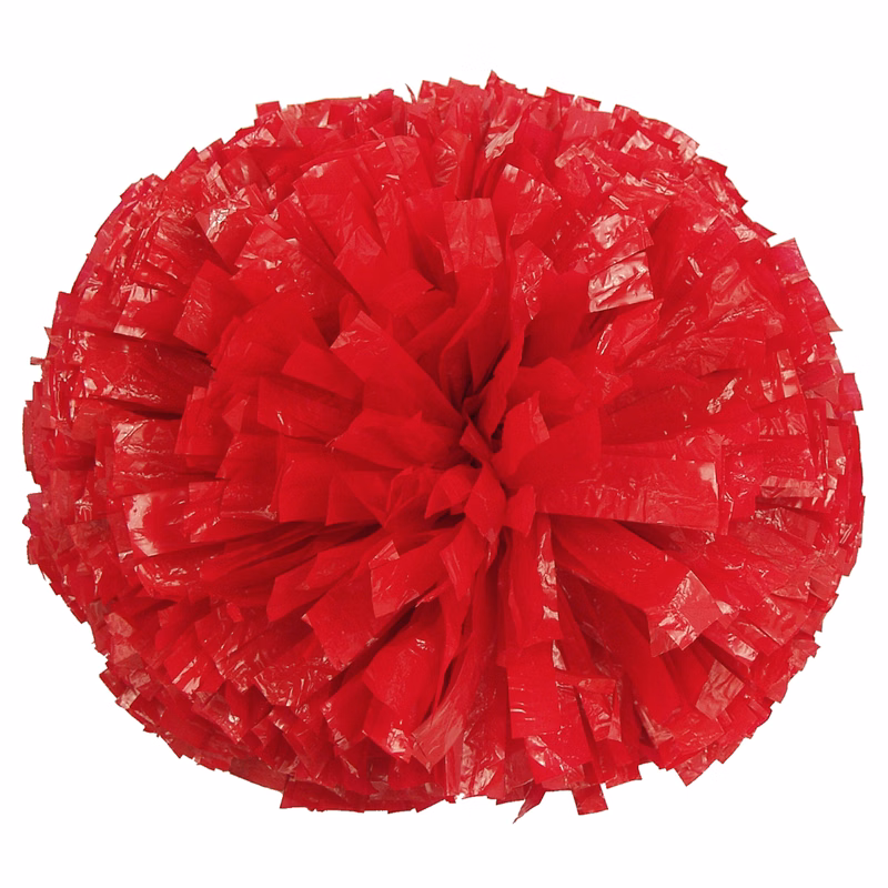 Custom Wet-Look Show Pom- One Solid Color