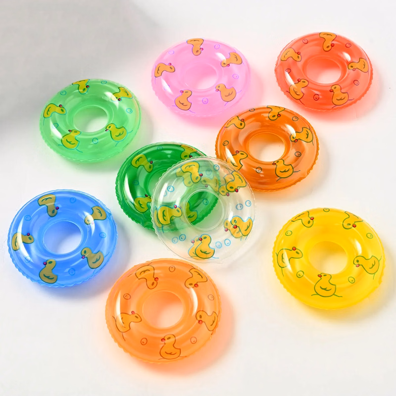 3" Swim Ring Toy Custom