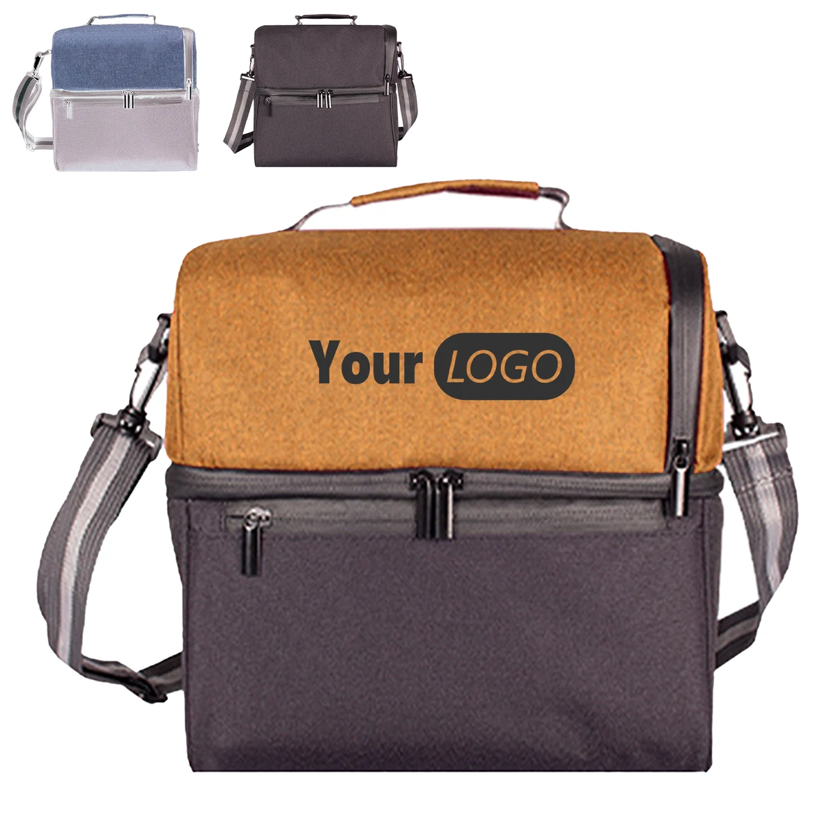 Oxford Double Layered Lunch Bag 1