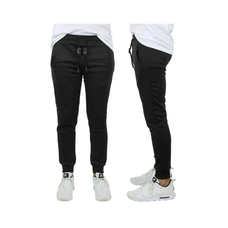 Men's French Terry Joggers Black M-2X 1