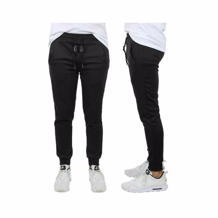 Men's French Terry Joggers Black M-2X