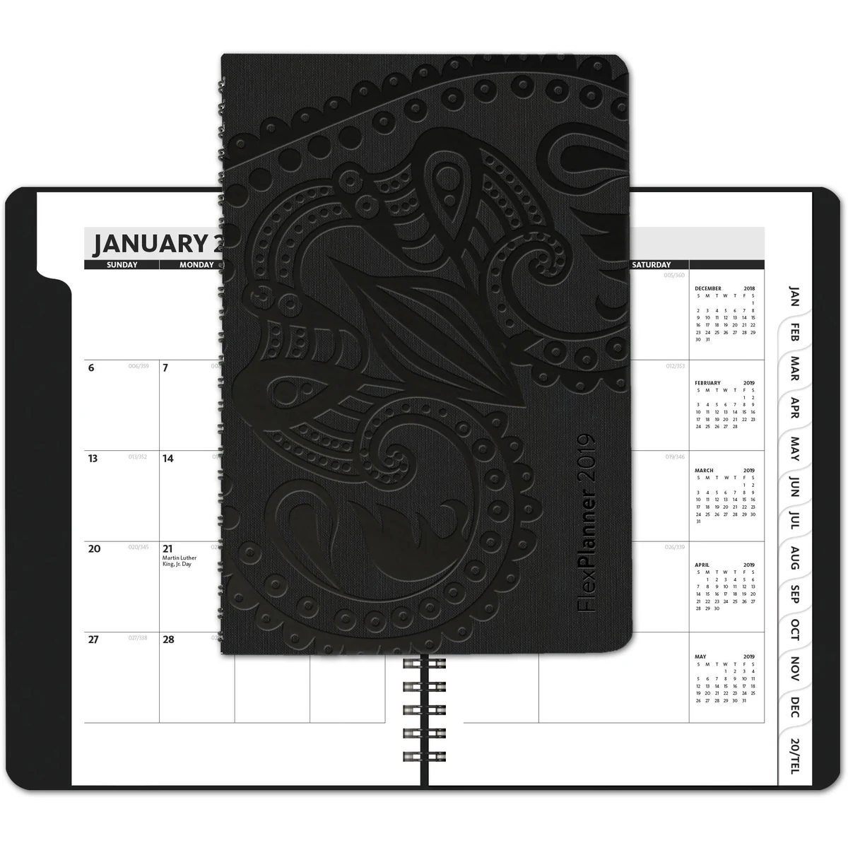 FlexPlanner™ - Medium Prestige (Wrap) Monthly Calendar 1