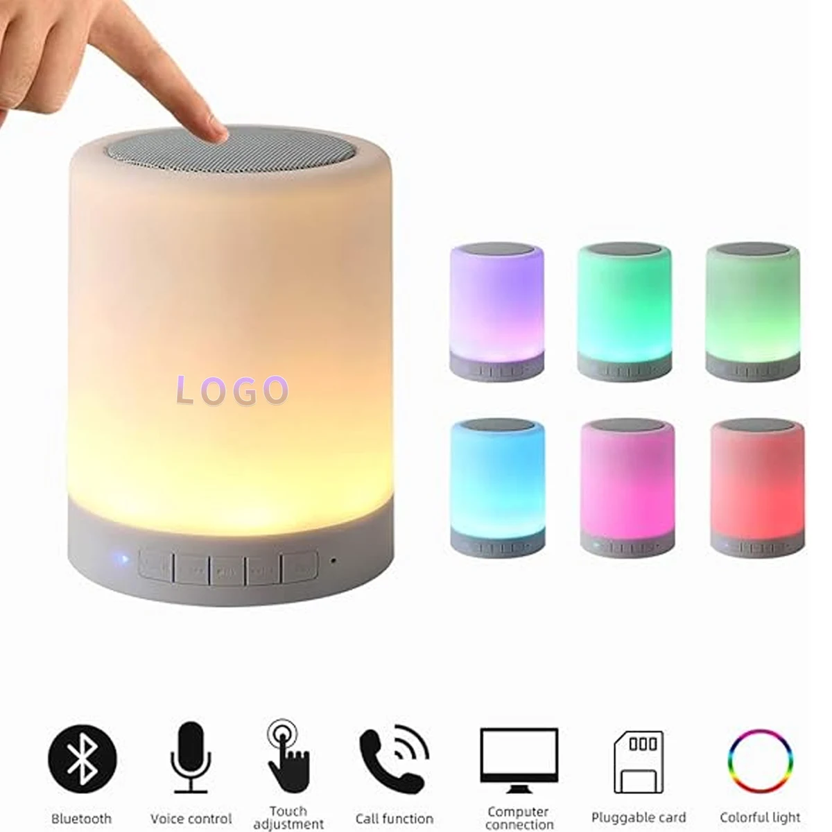 Colorful Clap Light Bluetooth Speaker 1