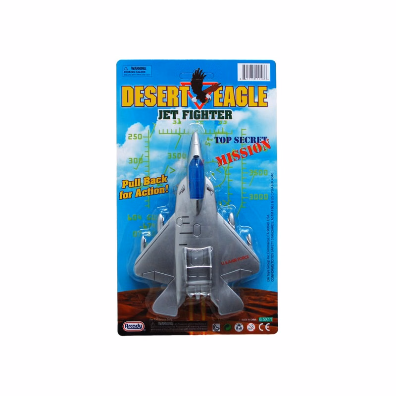Desert Eagle Jet Fighter Toys 7"