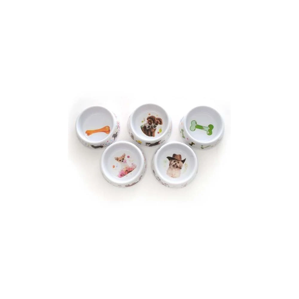 Melamine Dog Bowls - Assorted 1