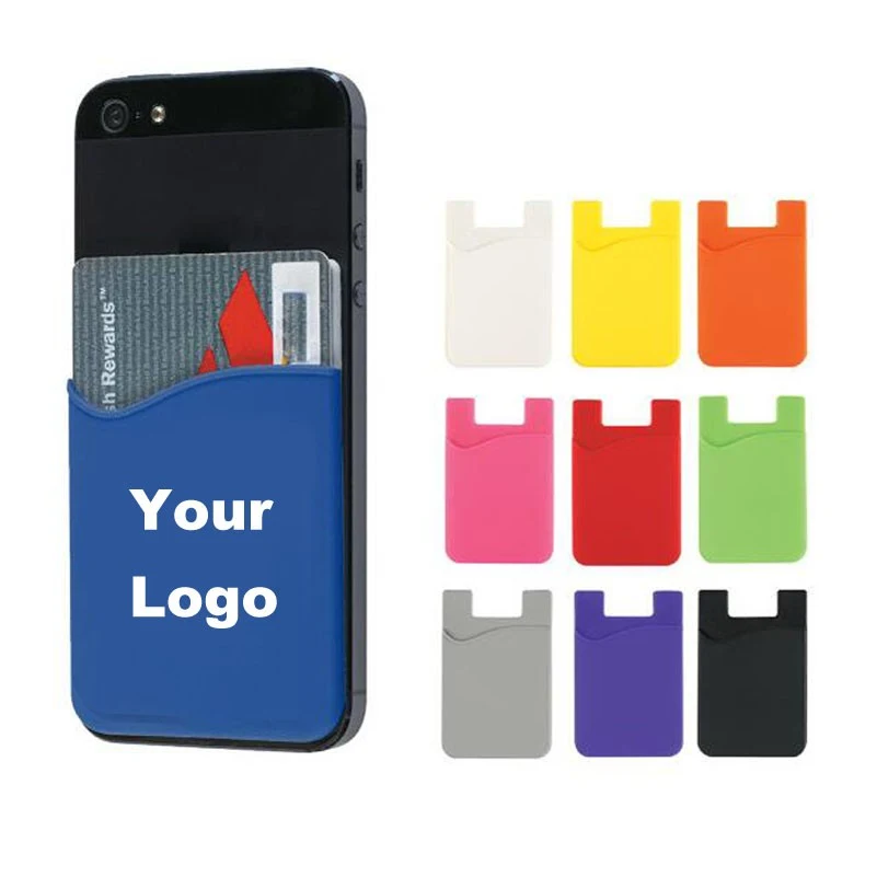 Custom Silicone Phone Wallet 1