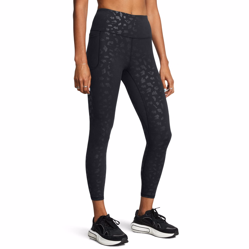 UA Motion Gloss Printed Women's Ankle Leggings