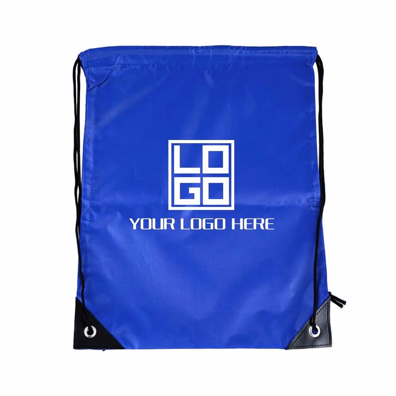 Custom 210D Polyester Drawstring Backpack Cinch Bag