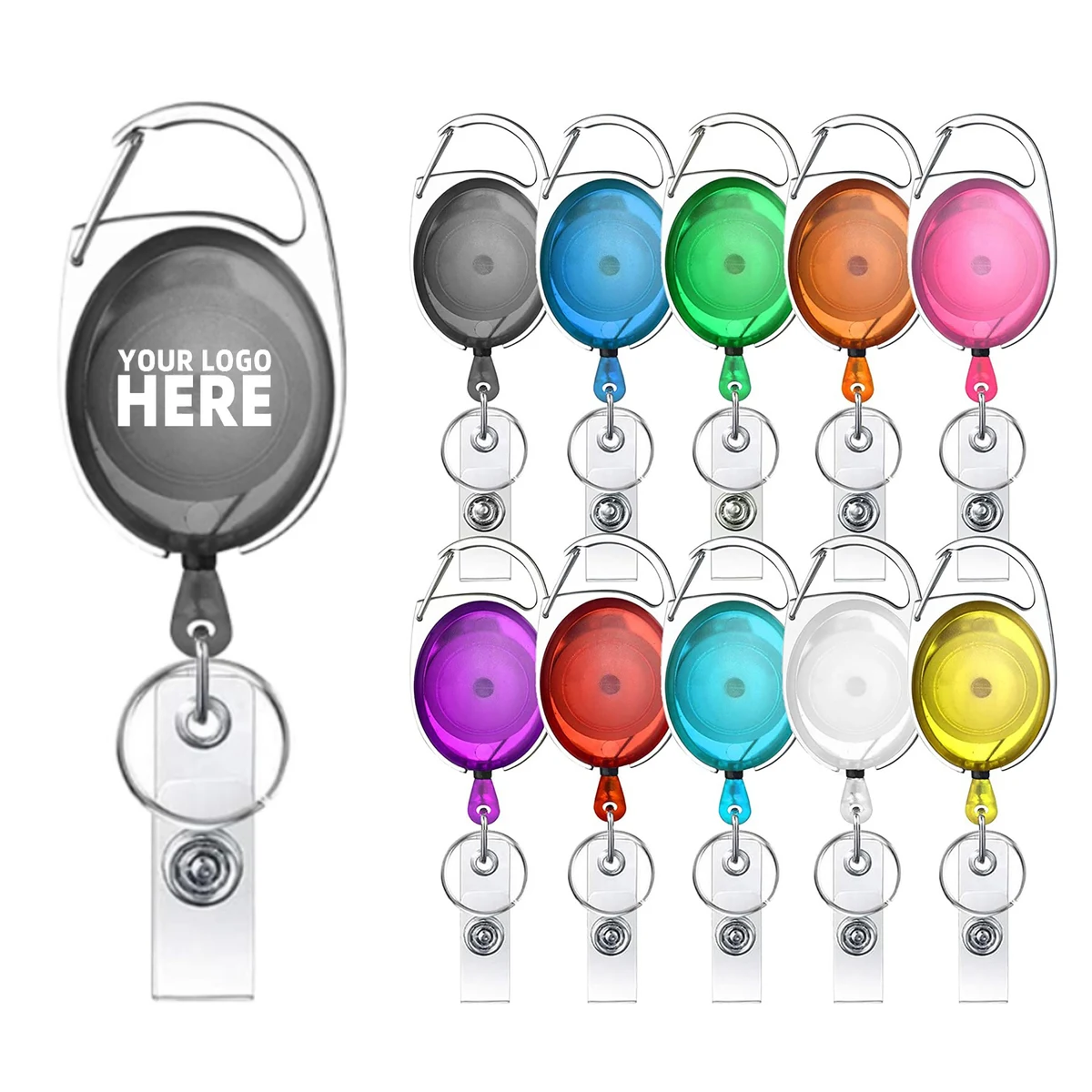 Retractable Badge Clip Holder 1