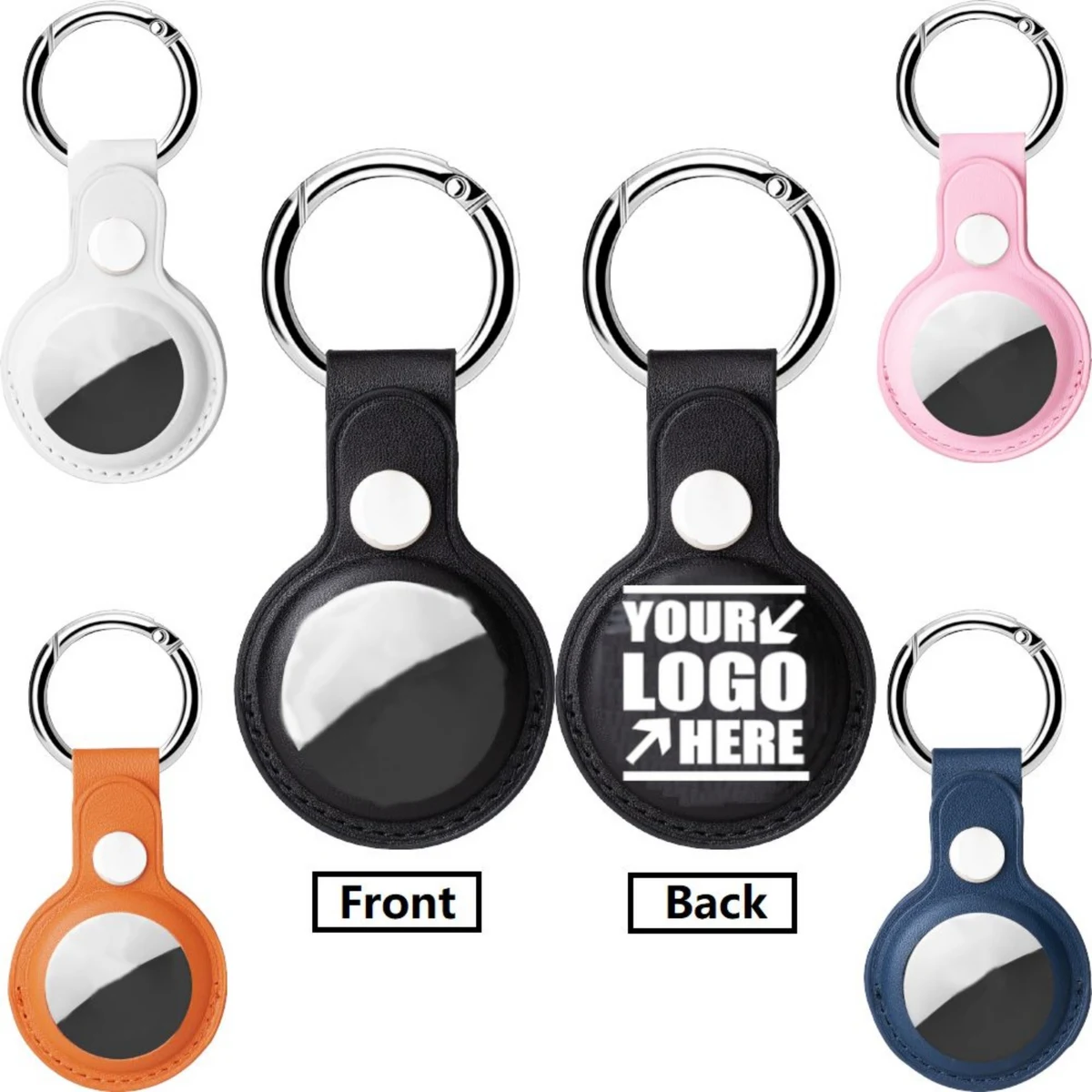 Leather Belt Tracker Holder Key Ring 1