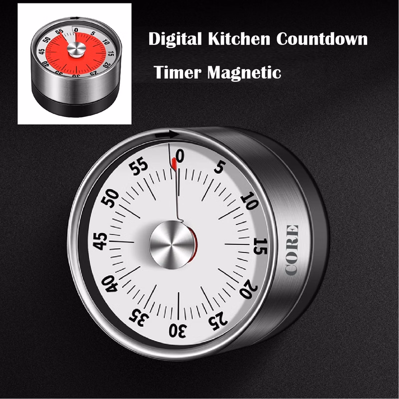 Magnetic Mechanical Kitchen Timer