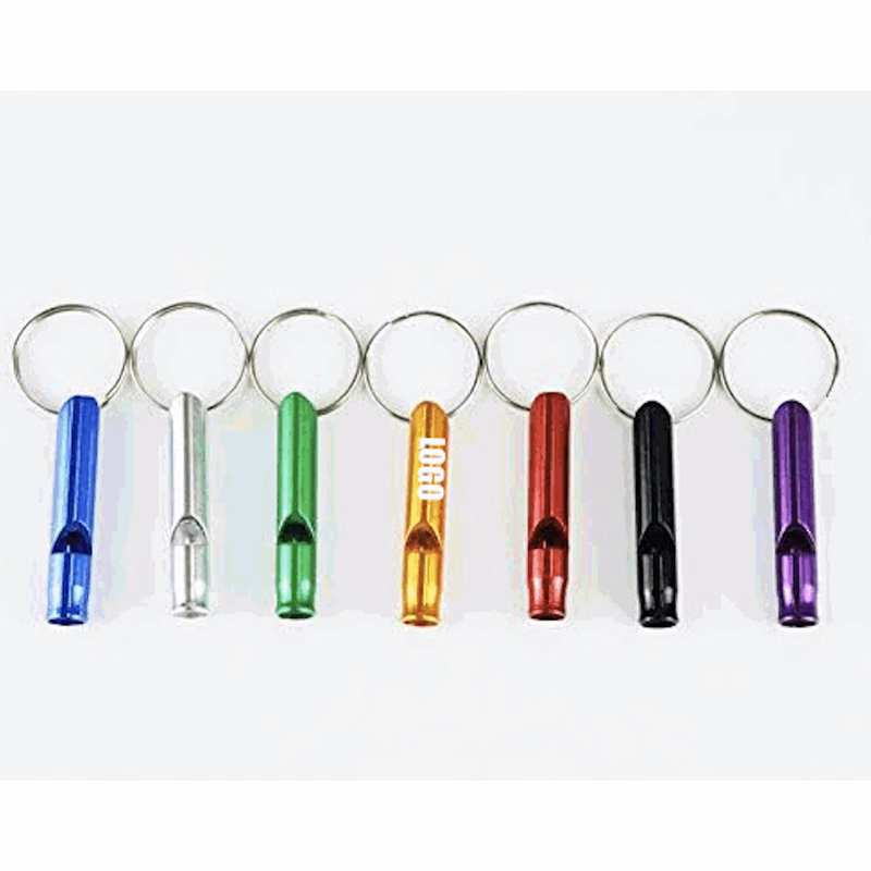 Whistle Keychain / Aluminum Whistle Key Ring