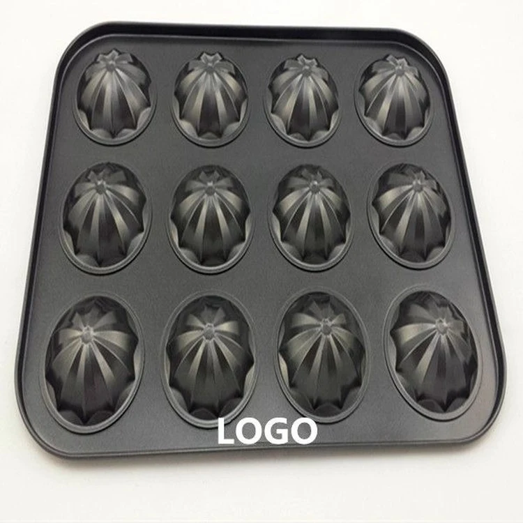 12 Cup Stainless Steel Cupcake/ Muffin Mold Baking Tool 1