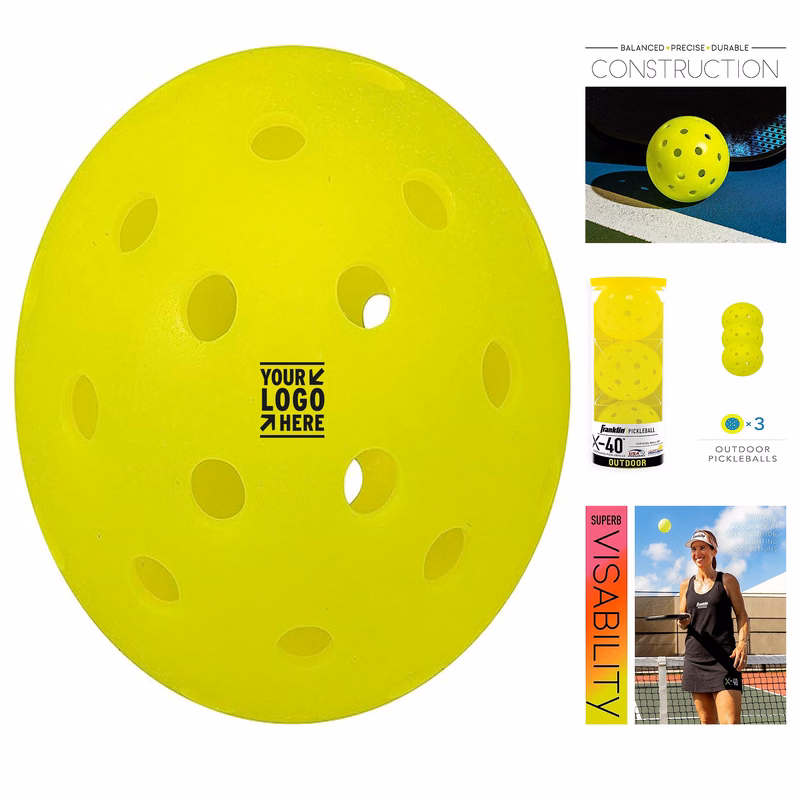 USA X-40 Sports Outdoor Official US Open Pickleballs