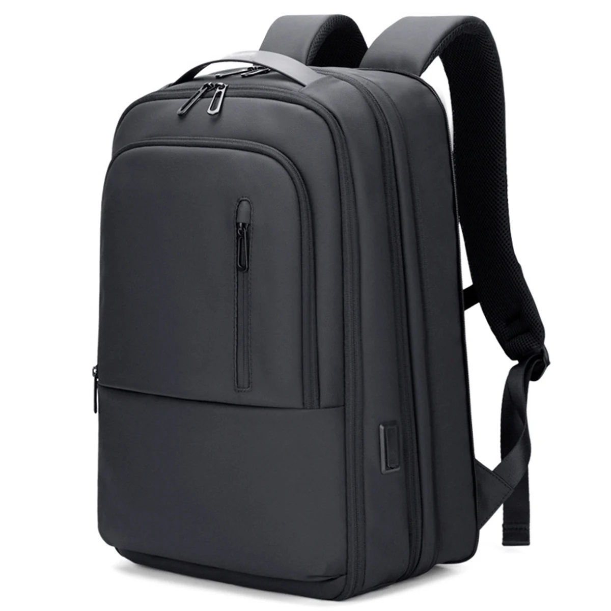 Slim Laptop Backpack For Men Expandable 15.6 Inch 1
