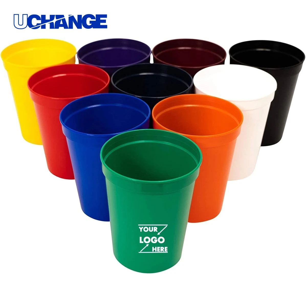 16oz Stadium Reusable Plastic Party Cup Tumbler 1