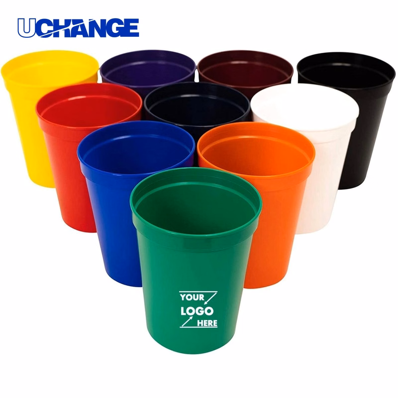 16oz Stadium Reusable Plastic Party Cup Tumbler