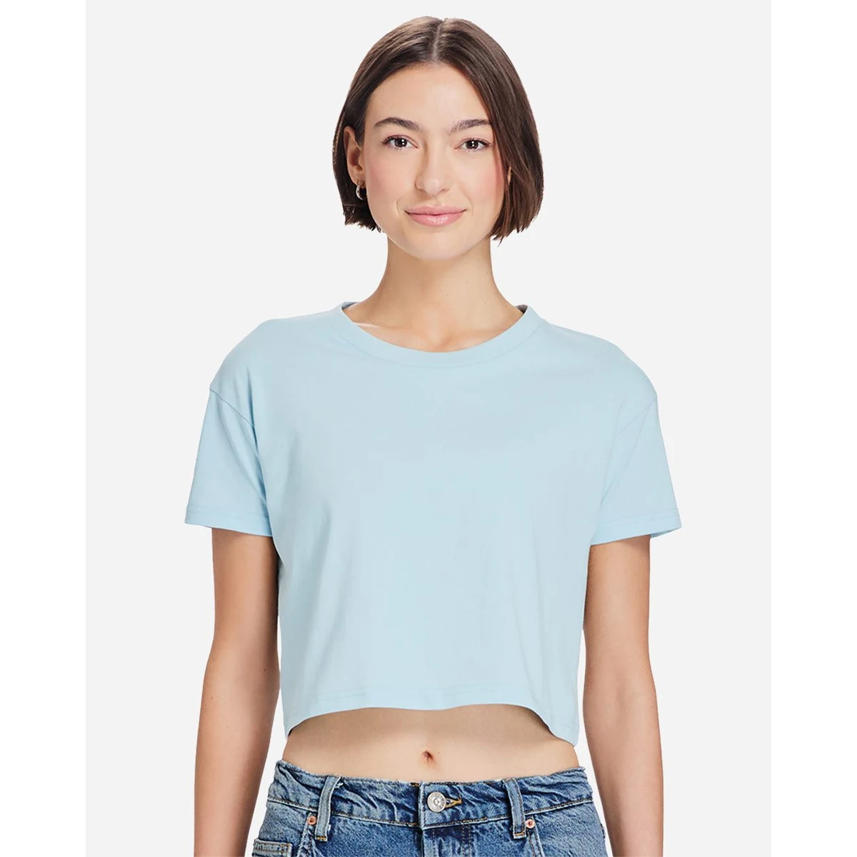 Women's Crop Tee - LS81000 1