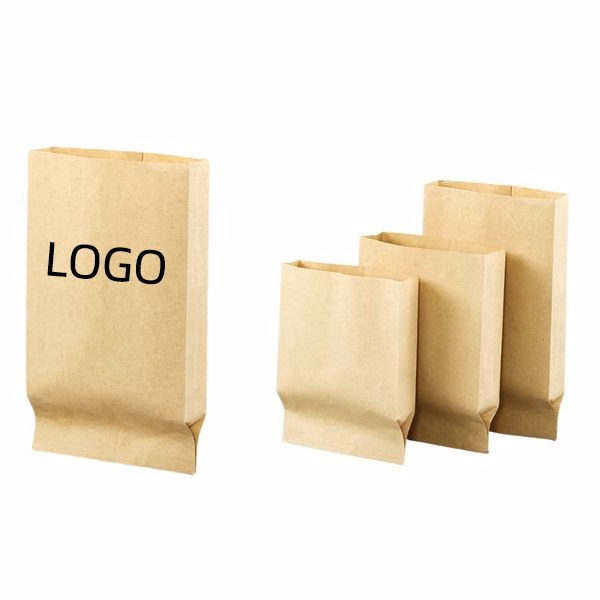 Natural Kraft Paper Food Bag (5 1/2" W x 7 7/8" H x 1 9/16" G)