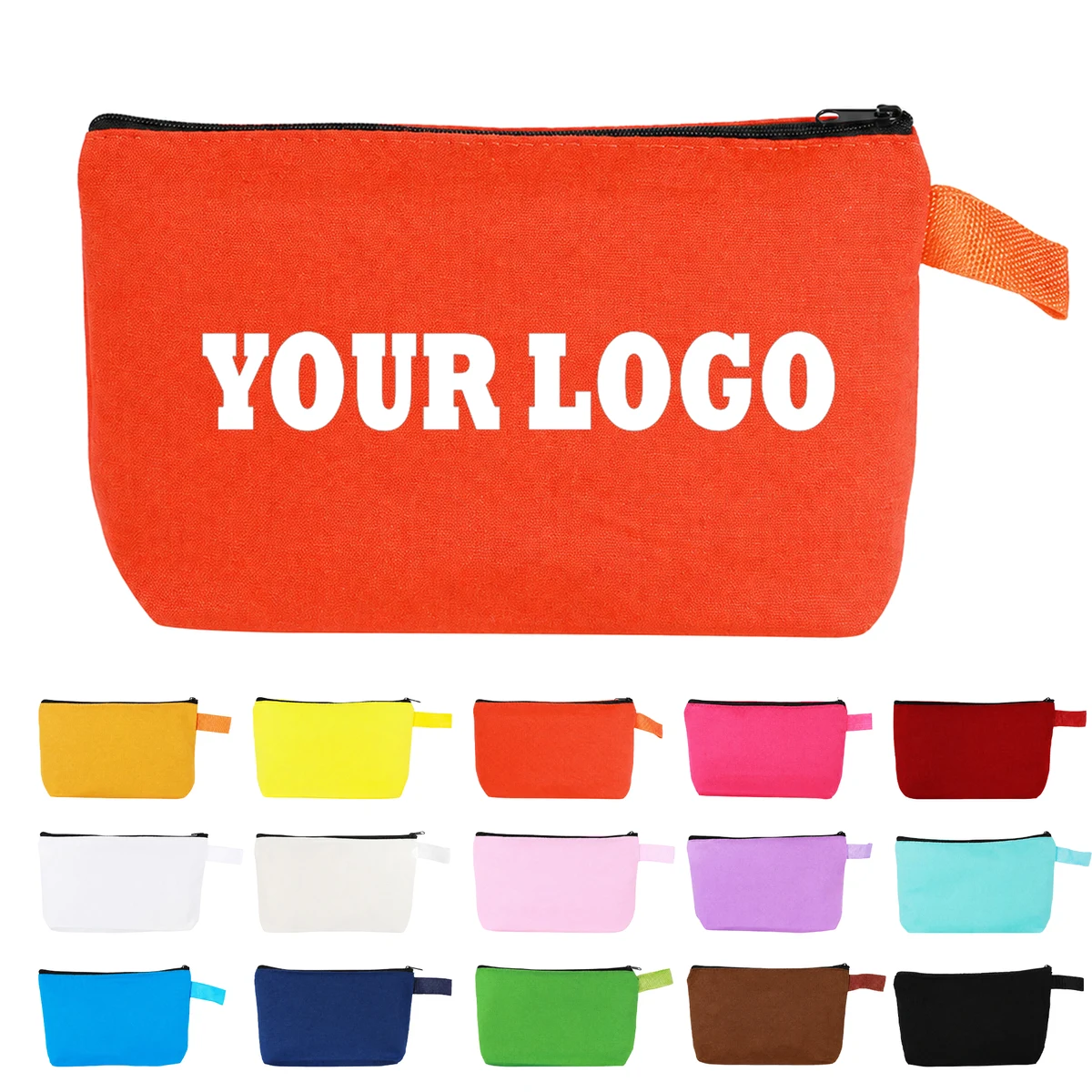 Canvas Zipper Stationery Bag 1