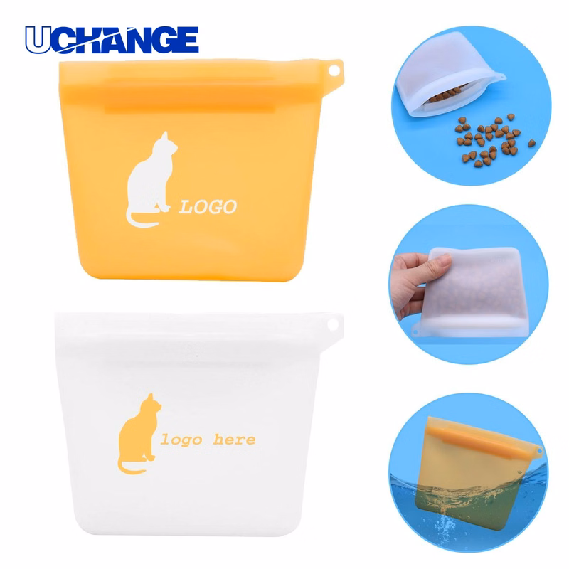 Silicone Pet Treat Training Pouch for Outdoor Use