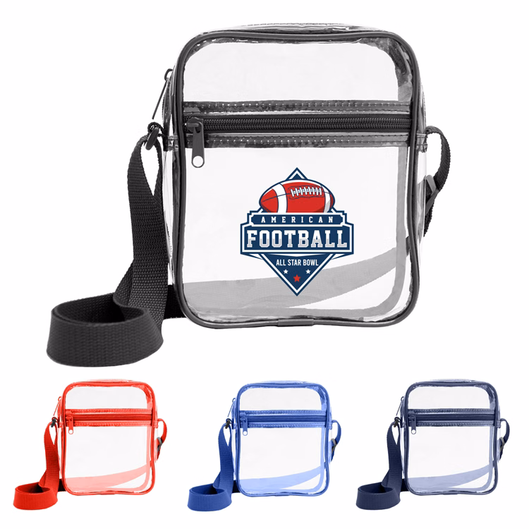 Anaheim Clear PVC Crossbody Bag