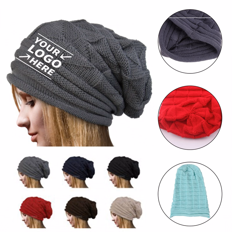 Soft Thin Warm Cable Cap