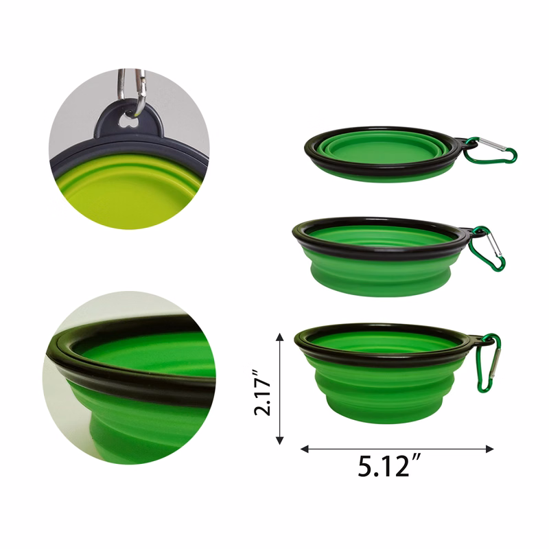 Collapsible Pet Bowl MOQ 50