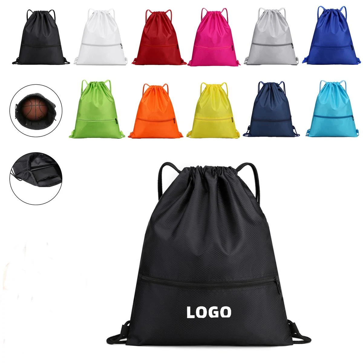 Drawstring Backpack 1